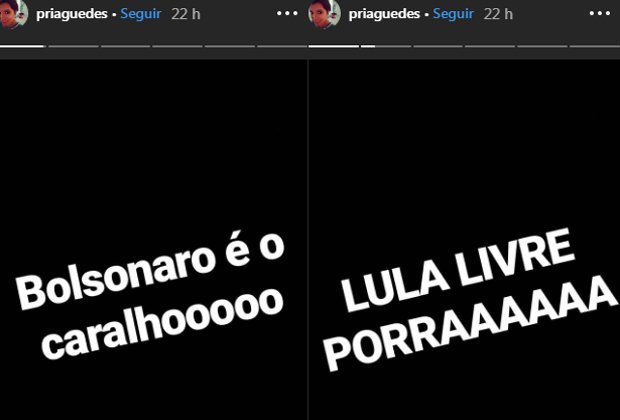 Priscila Guedes mostra toda a "imparcialidade" do "jornalismo profissional"